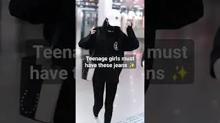 Teenage girls must have these jeans ✨️ #teenage #jeans #aesthetic #girls #asmr #youtubeshorts