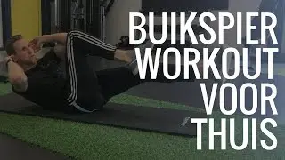 Buikspier Workout voor thuis