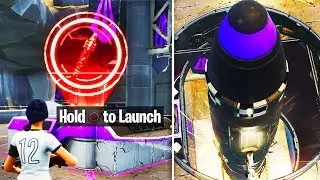 Fortnite Launch Missile GAMEPLAY! Launch Rocket LOCATION in Fortnite (New Fortnite Update)