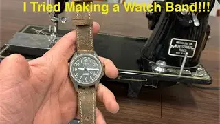 I Tried Making a Watch Band with No Experience!!