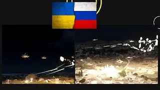 1 Minute Ago! Ukrainian Turret Destroys Russian Mi-48 Helicopter - Arma 3