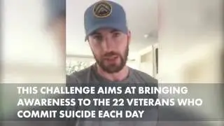 Stars drop and give 22 for the 22 Pushup Challenge