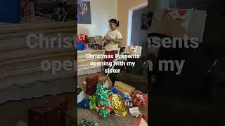 we are finally home. Christmas presents opening 2021!!