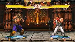 King & Heihachi vs Ryu & Ken (Hardest) - Street Fighter X Tekken
