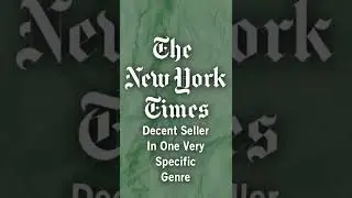 Why Is Every Book A New York Times Best Seller? - How Money Works #Shorts