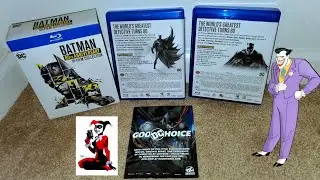 Batman 80th Anniversary Blu-ray  DVD Collection Unboxing & Thoughts #batman #collection #bluray