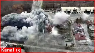 Ukrainian army hit with French bomb a house where Russian FSB personnel were stationed in Kursk
