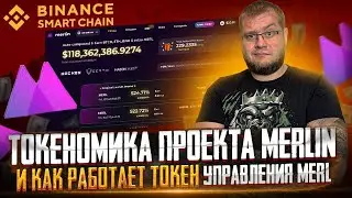 Токеномика проекта Merlin и как как работает их токен управления MERL