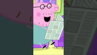 Daddy Pig can read? | Peppa Pig Shorts | WildBrain Family Fun House