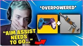 Everyone reacts to Ninja wanting aim assist removed from Fortnite....