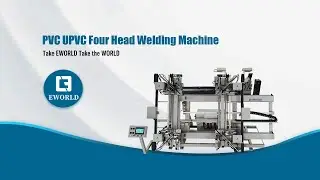PVC UPVC Four Head Welding Machine #engraving#machinery#Glass#device#slicing