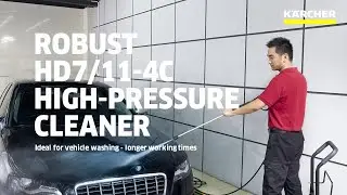 Karcher HD 7/11-4 Classic - Robust & Reliable High-Pressure Cleaner | For long hour usage