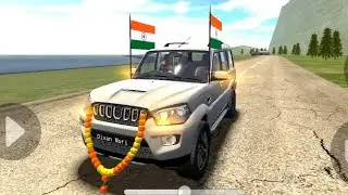 New model Mahindra Scorpio classic S11 pro 4x4 game video India car simulator game 🎮..
