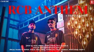 CK - RCB ANTHEM (OFFICIAL TEASER) 4K