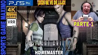 2026 ULTRA 4K/60FPS - RESIDENT EVIL ZERO HD REMASTER, PARTE-1 (PS5 PRO) GAMEPLAY DIRECTO ESPA&Ntilde;OL