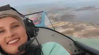 Biplane Ride Over Mustang Island | Kayla Nicole ♡