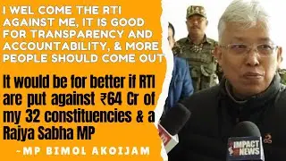 MPLAD FUND KADAIDA SIJINNAKHRAGE HAINA MP BIMOL AKOIJAM GI MATHAKTA THARAKKHIBA RTI ADU YAMNA CHUMMI