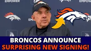 HE&rsquo;S HERE! BRONCOS JUST CONFIRM A LAST-MINUTE ADDITION! DENVER BRONCOS NEWS