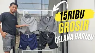 CELANA PRIA PENDEK UNTUK SEHARI HARI - GROSIR MURAH CELANA BABYTERRY