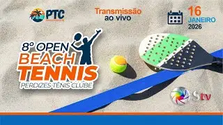 8&ordm; Open de Beach Tennis PTC - 16/01/2026