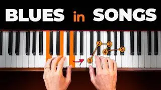 How to use the BLUES SCALE (Beginner Piano Lesson)