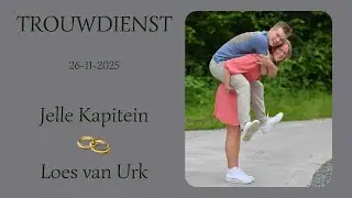 Trouwdienst Jelle Kapitein & Loes v Urk