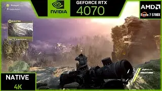 SNIPER GHOST WARRIOR 3: RTX 4070 (МАКС. НАСТРОЙКИ, НАТИВНОЕ 4K)