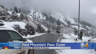 CDOT Opens Red Mountain Pass After 'Difficult, Challenging' Avalanche Cleanup Work