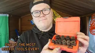 How To Remove A Rounded Nut / Bolt | BlueSpot Bolt Extractor - Tool Review | Grinding Gears