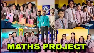 Maths Project #youtube #motivation #mathsproject #school #study