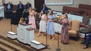 Ladies Quartet Praise Gospel Song Testimony First Free Will Baptist Church SEFFNER FL MAY 11 2025