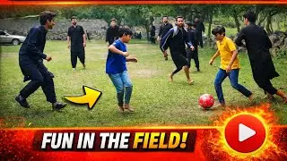 Friendly Football Match||Fun In The Field||The Outdoor Players #football #theoutdoorplayers