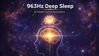 963Hz + 852Hz + 528Hz | Pineal Activation Sleep Music (Deep Healing & Inner Awareness)