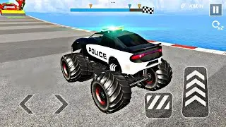 Monster Truck Mega Ramp Extreme Racing - Impossible GT Car Racing Game - Android Gameplay 
