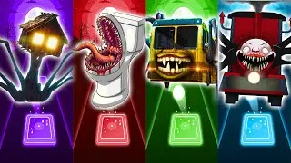 Ultimate EDM Tile Hop Challenge Skibidi Toilet vs Paw Patrol vs House Head vs Oddbods & More!