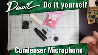 DIY condenser microphone