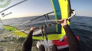 Windsurfing Fanatic Falcon Lightwind - Lake Michigan June 27 2017 1080p