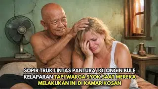 Sopir Pantura Tolongin Bule Kelaparan Malamnya Yang Mereka Lakukan Membuat Warga Syok!