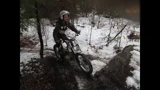 2022 Trials Riding in Snow