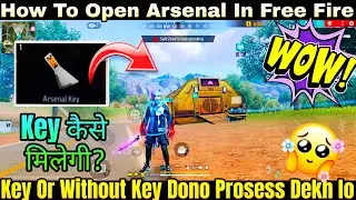 Open the Arsenal in Free Fire Trick😍 | FF Me Arsenal kaise open kare | FF arsenal Key kaha Milegi