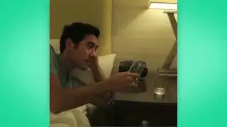 Zach King Turning Water into ice Cave Monster Voice 
