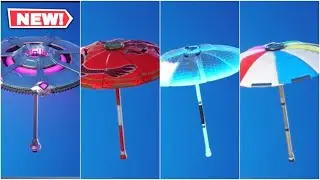 Evolution of Fortnite Umbrellas! (Chapter 1, Season 1 - Chapter 2, Season 7)