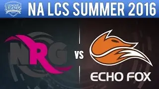 NRG Esports vs Echo Fox - NA LCS Summer 2016 Game 2