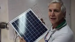 Como cargar una bater&iacute;a con un panel solar.