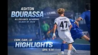 Ashton Bourassa Highlight Reel #ecnl #topdrawersoccer