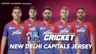 Cricket 19 &bull; How to Download Delhi Capitals 2022 Jersey in Cricket 19&bull; IPL 2022 Teams in Cricket 19
