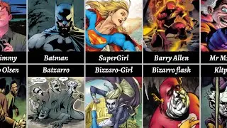 Bizarro versions of DC characters 
