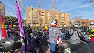 PREPAR&Aacute;NDOSE PARA EL DESFILE DE LAS BANDERAS PING&Uuml;INOS VALLADOLID 
