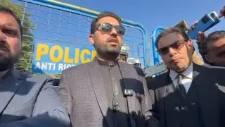 Chief Minister Khyber Pakhtunkhwa Sohail Afridi Arrvies at Adiala Jail to Meet Imran Khan