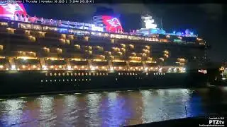 Port Everglades Cruise Ship ARRIVALS (time-lapse) 11/30/2023